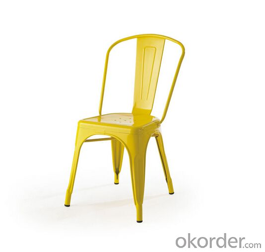 Dinning Chair Plastic & Wood & Metal Model CMAX-PP872