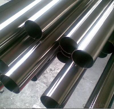 304 stainless steel welded polished pipe
