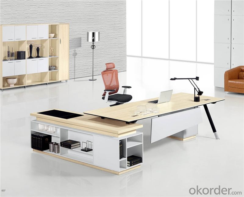 Office Desk with MFC Material for Managers