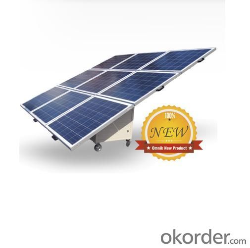 Off grid solar car suitable fore developping area