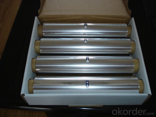 Aluminum Foil Jumbo Roll for Food and Refrigerator Use