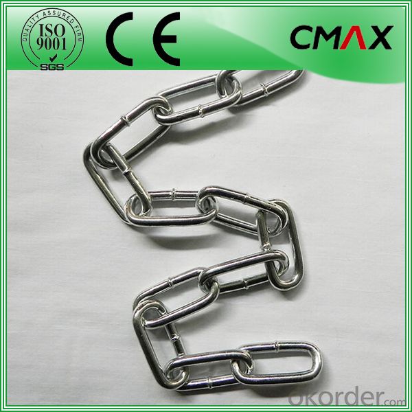 Galvanized Link Chain/Stainless Steel 316 G43 High Test Medium Link Chain
