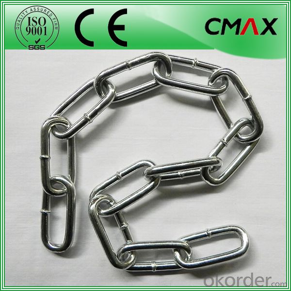 Galvanized Steel Link Chain DIN766 DIN763