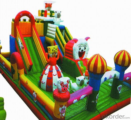Inflatable Slide with the colorful and attractive style