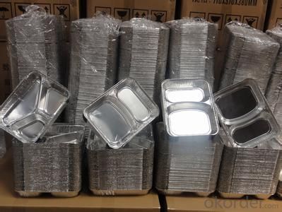 Food Grade Aluminium Foil Container/ Tray/ Lunch Box