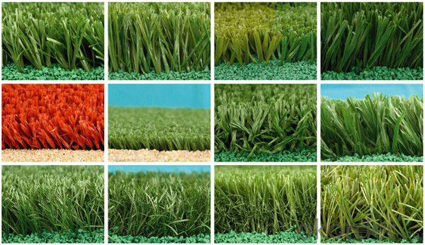 Sports Artificial Grass Turf FIFA Approved in 2015 New Design