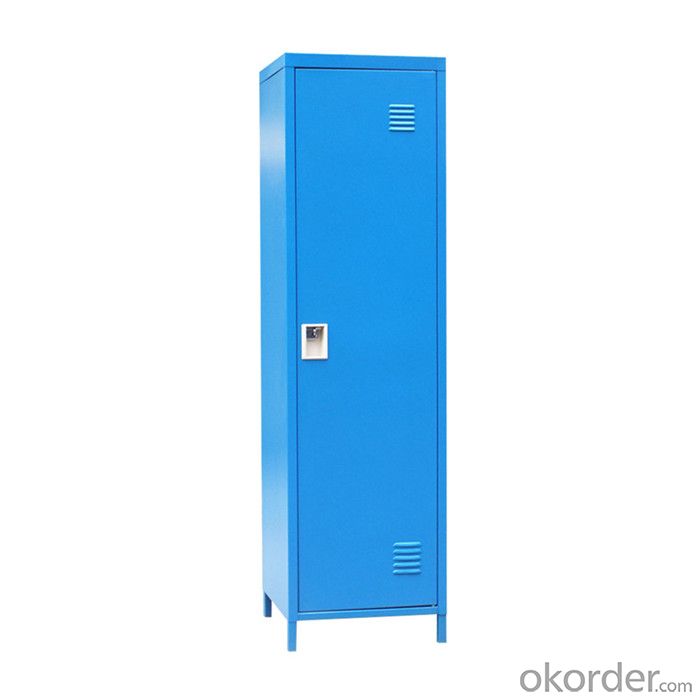 One Door Steel Locker with Air Vent Colorful Steel Furniture CMAX-SL01