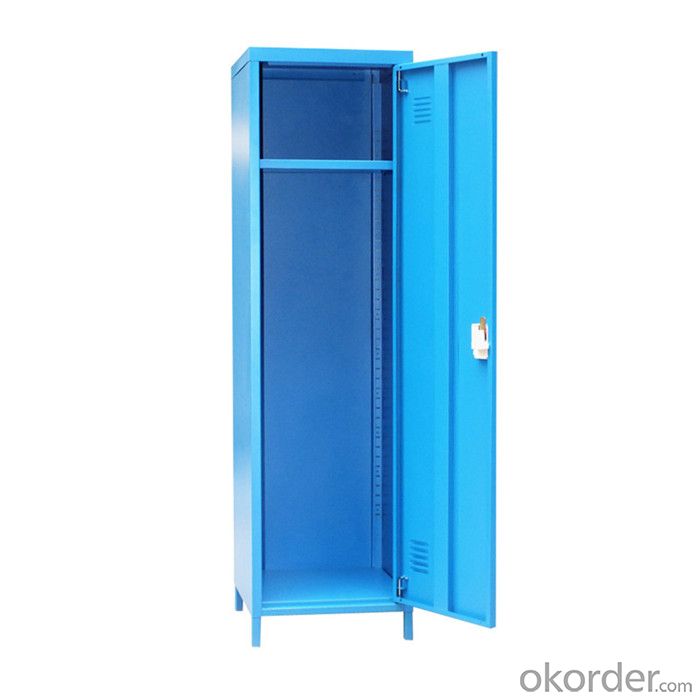 One Door Steel Locker with Air Vent Colorful Steel Furniture CMAX-SL01