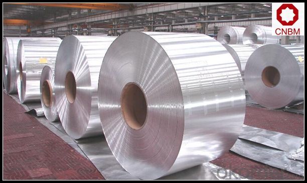 Aluminum Foil Coil Stock in Large Quantity