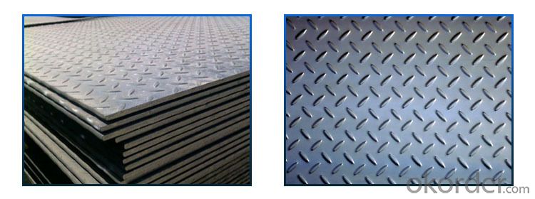 chequered steel sheet plate thickness/chequered plate 6mm thick