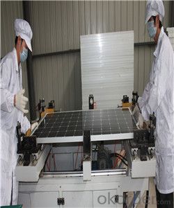 36V 220W PV Monocrystalline Solar Module with CE FCC Approved