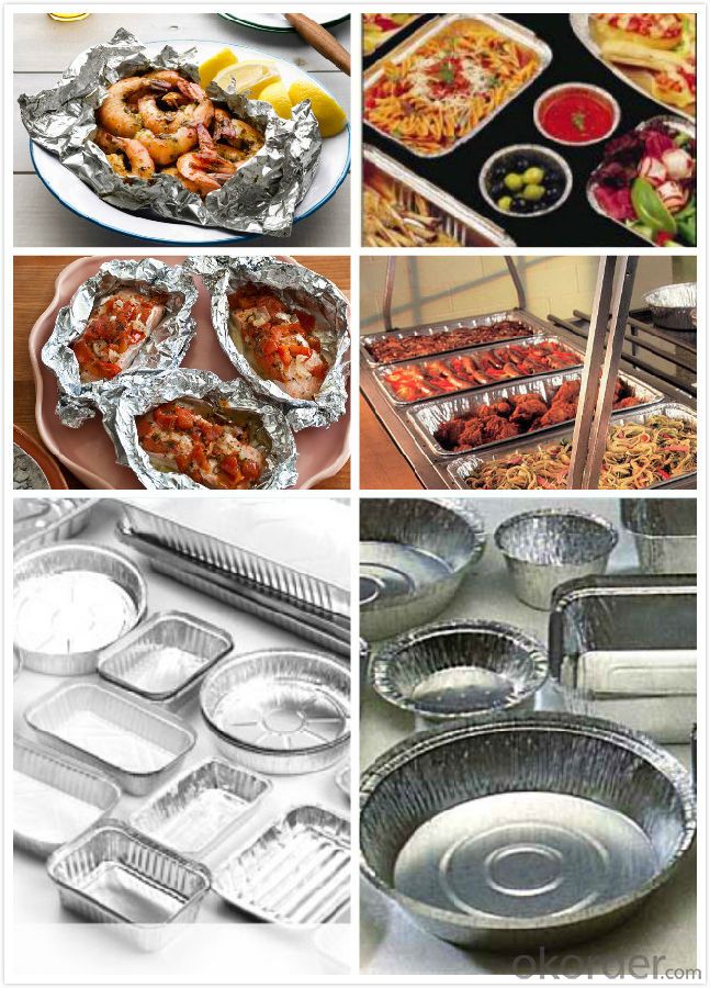 Aluminium Container Foil for household HHF