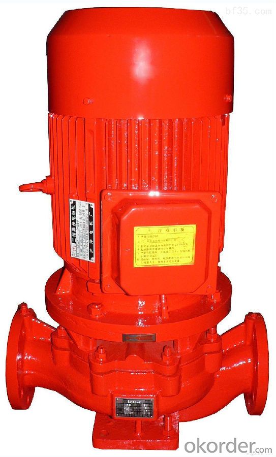 Fire Pump Red Electric High Pressure Pump