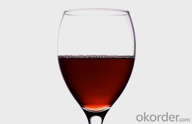 Cheap Wholesale Wine Glasses Made of High White Glass 410ml