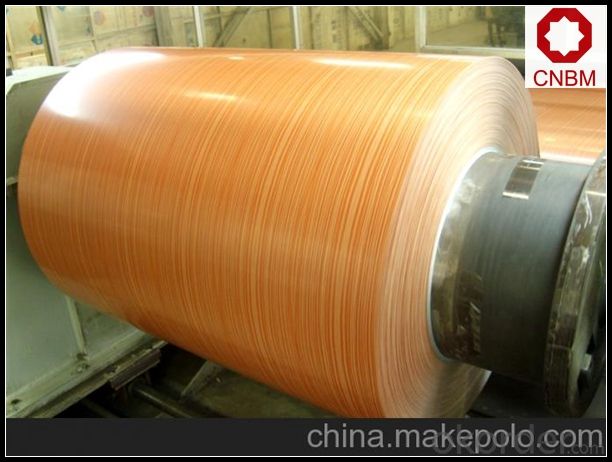Wooden Pattern Roll Coated Aluminum Coil