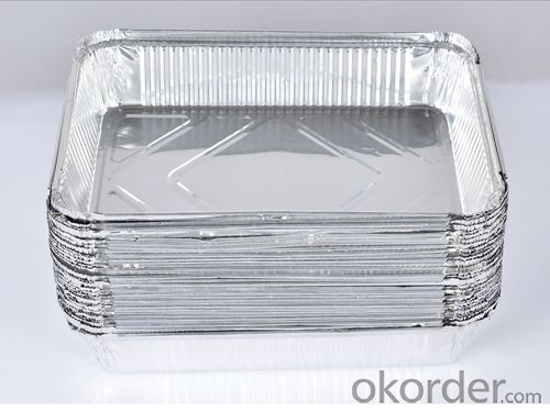 Aluminum Foil For Food Packaging / Lunch Box 9Micron Container FOR FOOD