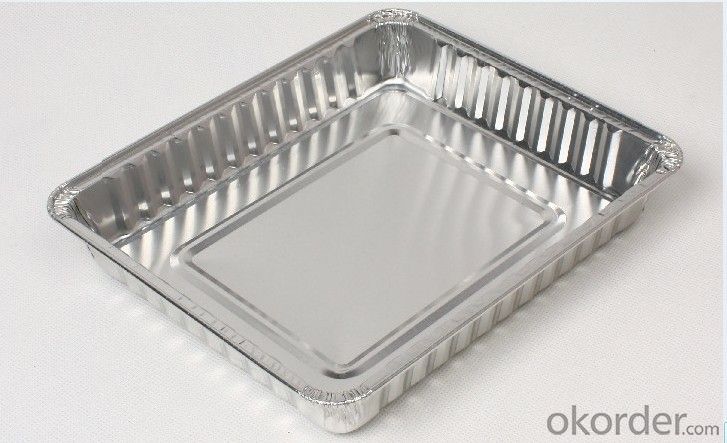 Disposable Aluminum Foil for Food Serving Platters, Trays, Plates and Dishes hhf
