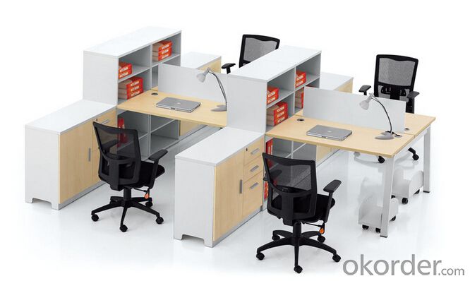 Office Working Table Green Color Design