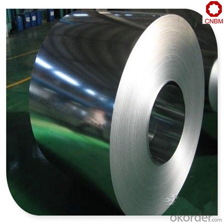 Standard steel coil sizes galvanized by hot dipped