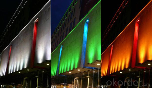 Energy-efficient ouotdoor Colorful LED wall washer lights