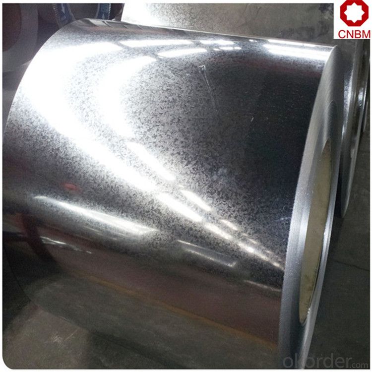 Standard steel coil sizes galvanized by hot dipped