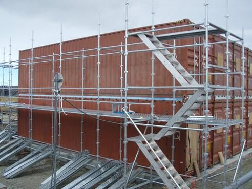 cuplock scaffolding system with high effection