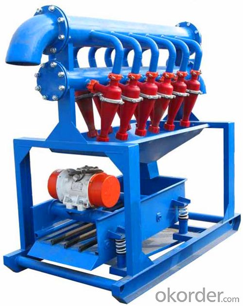 Oilfield Solid Control Equipment Desilter with API standard