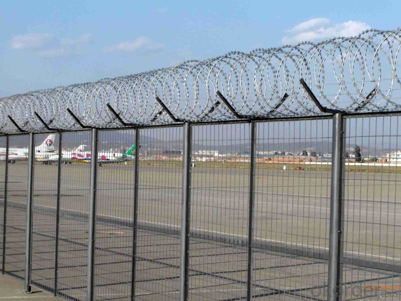Climb-proof Razor Barbed Wire for Airport