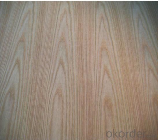 Red Oak Veneered MDF Panels Wood grain is Straight