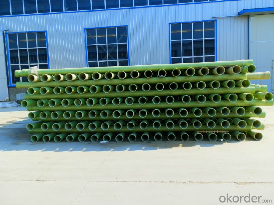 GRP  Pipe/High Pressure FRP Pipe Round Tubes