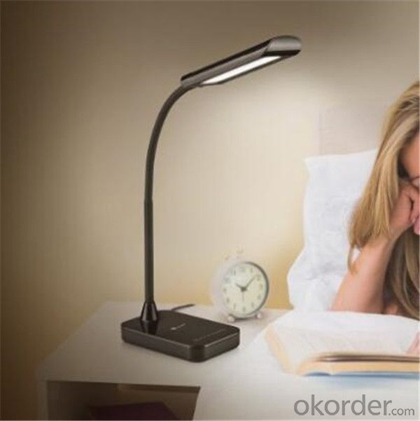 Metal Desk Lamp LED Rotatable Head Eye-Friendly Design 6W
