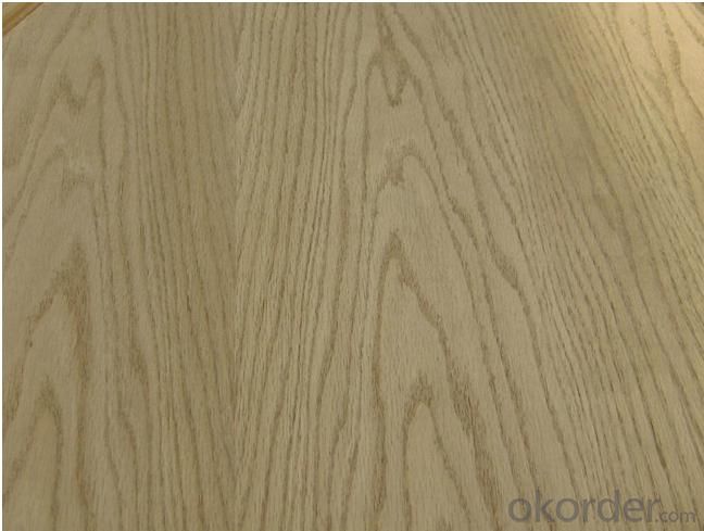 Red Oak Veneered MDF Panels Wood grain is Straight