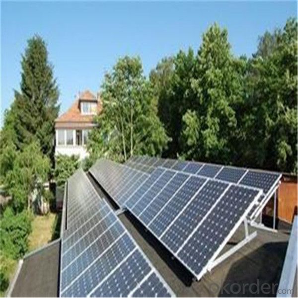 Roof and Ground Solar System  in China with Full Certificate