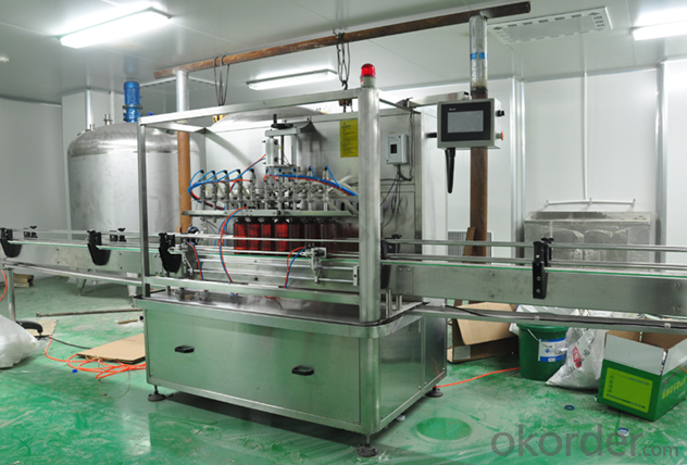 Automatic Linear Liquid Filling Machine for Packaging