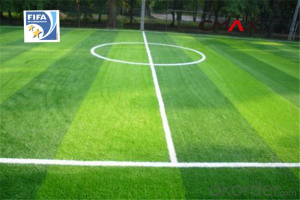 Artificial Grass Plastic Soccer Football Field  Fake Turf