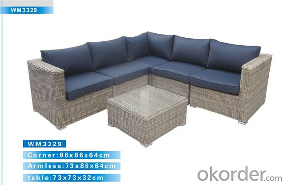Outdoor Furniture Rattan Sofa CMAX-WRA1055