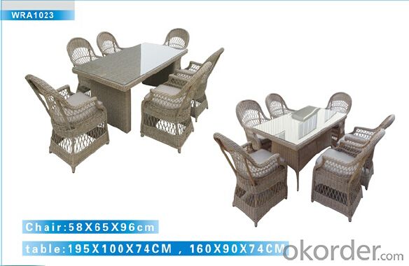 Outdoor Furniture Rattan Sofa CMAX-WRA1023