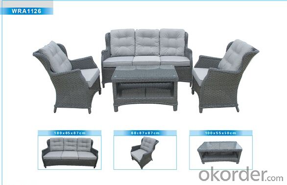 Outdoor Furniture Rattan Sofa CMAX-WRA1101