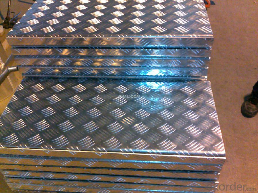 Aluminium FIve Bars for Skid Resistance Application