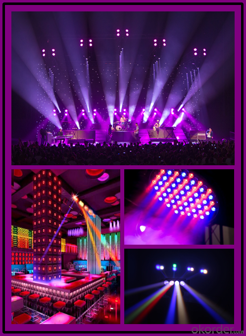 CNBM Stage Concert Live Lights Led Indoor Outdoor RGBW Stage Concert Live Lights
