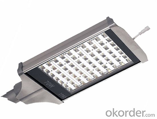 CE RoHS IP65 70W 3 years warranty LED Street Lights