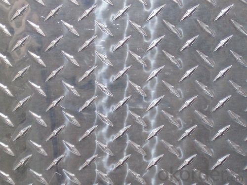 Aluminum Diamond Checkered Sheet Price Wholesale 1000 Series