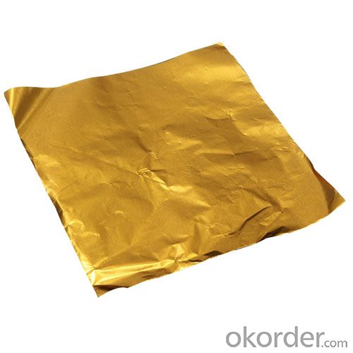 8011 O Chocolate Color Foil for Chocolate / Candy Wrapping