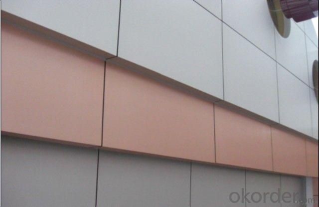 Silver Color PVDF Aluminium Composite Panels for Decoration