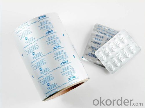 Alloy 8011 Foil Printing Use For Pharmaceutical & Blister Packing Foil