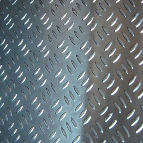Two Bars Embossed Aluminum Plate with Best Price
