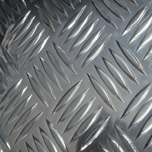 Two Bars Embossed Aluminum Plate with Best Price
