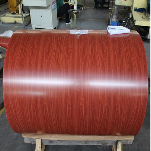 Aluminum Wood Grain Coil with High Quality