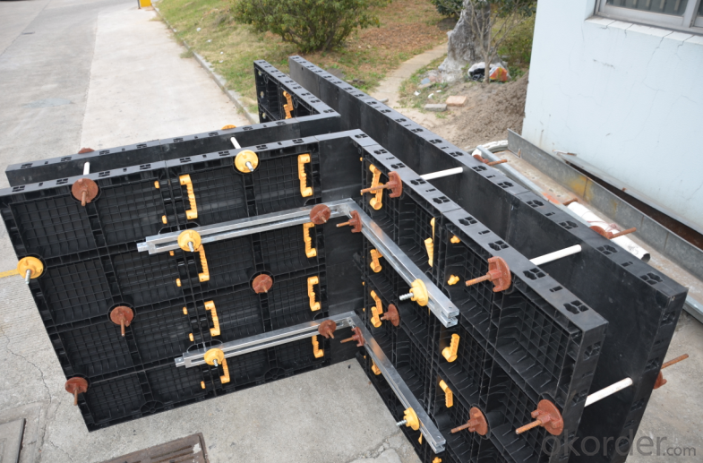 Made in China  Plastic Reusable Formwork