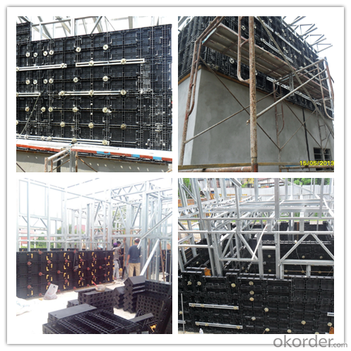 Easy Removal Plastic Formwork System - Wall Formwork